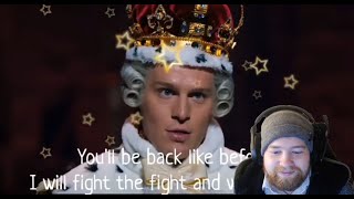 British Reacts To Youll Be Back  Hamilton Broadway Musical amp Animatic [upl. by Irita]