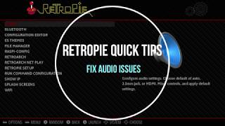 How to Fix Audio Issues In Retropie  RPi Quick Tips [upl. by Kary]