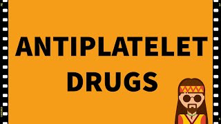 PharmacologyAntiplatelet drugsBlood MADE EASY [upl. by Teddi]