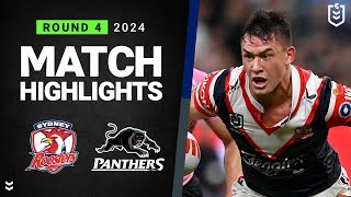 NRL 2024  Roosters v Panthers  Match Highlights [upl. by Yboc286]