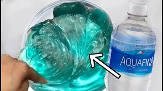 1 INGREDIENT SLIME 💧 ❓ WATER  slime [upl. by Yttap]