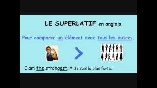 Le superlatif en anglais [upl. by Malinowski]