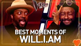 Our 10 FAVORITE moments of coach WILLIAM in The Voice [upl. by Arihsak]