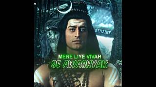 Devon ke Dev Mahadev EditShiv ji and Parvati Ji Edit  Charlie Puth Attention Slowedmahadev [upl. by Reifnnej]