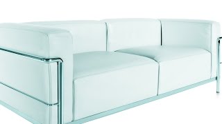 How Le Corbusier Sofa by Cassina is made  BRANDMADETV [upl. by Ariew]