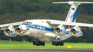 ILYUSHIN IL76 LANDING  Departure  quotThe Vodka Burnerquot 4K [upl. by Atlee]