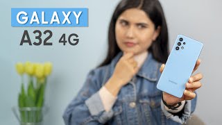 Samsung Galaxy A32 Impressions [upl. by Arikahc878]