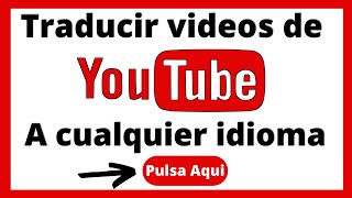 🟢 Traducir un video de ingles a español en YouTube 2020 [upl. by Ssilem747]