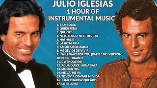 Julio Iglesias  1 hour of Instrumental music [upl. by Toille981]