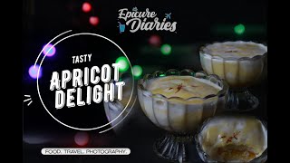 Apricot Delight  Apricot Delight Recipe  Dessert  Home Made [upl. by Brittnee744]