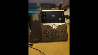 Factory Reset a Cisco 8841 Model IP Phone PoE [upl. by Gnes]