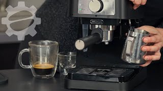 DeLonghi Stilosa EC260 Espresso Machine  Crew Review [upl. by Ashton]