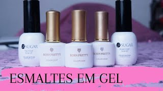 ESMALTE EM GELCOMO USARPASSO A PASSO APLICAÇÃO TÉCNICA PROFISSIONAL [upl. by Eihcir]