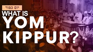 What is Yom Kippur The Jewish High Holiday [upl. by Eelyahs30]