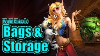 Classic WoW Bags amp Storage Guide [upl. by Nerraw]