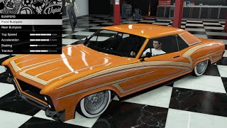 GTA 5  Past DLC Vehicle Customization  Albany Buccaneer Custom Custom Buick RivieraPontiac GTO [upl. by Ahcropal]