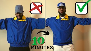 HOW TO TAILOR A JACKET In 10 Minutes  Slim A Jacket  He Sews Art [upl. by Bergen]