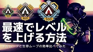 【APEX】爆速で500レベルバッジゲット！！レベルを最速で上げる方法【初心者向け解説  PS4 Switch PC】エーペックスレジェンズ [upl. by Annwahs]