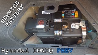 HYUNDAI Ioniq PHEV • 5  Service battery overview [upl. by Mathre]