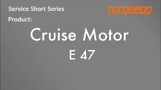 Torqeedo Cruise Motor E 47 [upl. by Michaele]