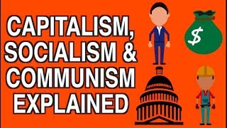 CAPITALISM SOCIALISM amp COMMUNISM EXPLAINED SIMPLY [upl. by Haididej]