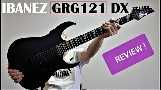 IBANEZ GRG121 DX BLACK REVIEW [upl. by Mendoza228]