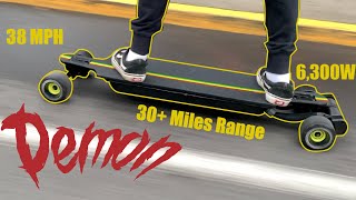 How to Build an Electric Skateboard NEW 38MPH30 Miles Range [upl. by Eniledam]