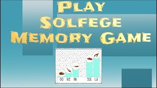 Memory Game Solfege Pentatonic Edition [upl. by Guerin]