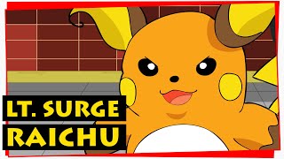 RAICHU LT SURGE ⚡ Pokemon Red 18 Fan Made [upl. by Dougy28]