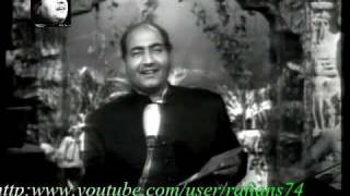 Madhuban Main Radhika  Mohammad Rafi Live With Naushad [upl. by Yrrak827]