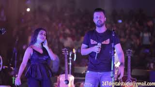 ATIF ASLAM  NEHA KAKKAR LIVE IN HOUSTON 2018 Dil Diyan Gallan  Subscribe  Like 👍  Share [upl. by Ilhsa]