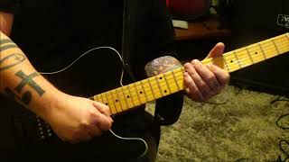 Lita Ford Kiss Me Deadly Guitar Lesson  Tutorial [upl. by Ymmik851]