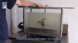 Ultrasonic Cleaning Demonstration [upl. by Clarisa]