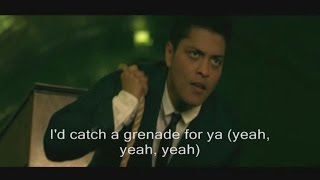 Bruno Mars  Grenade Official Video Lyrics [upl. by Boote]