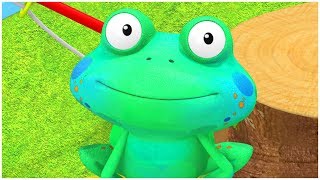 Best Videos for Toddlers  FUNNY FROG CARTOON  Everythings Rosie [upl. by Bak]