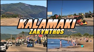 KALAMAKI  Zakynthos Greece 4k [upl. by Ennovyhs]