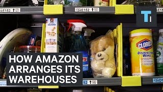 How Amazon Arranges Its Warehouses [upl. by Ahsyas149]