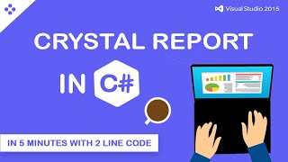 How to Create Crystal Report in C 2020 [upl. by Adnesor904]