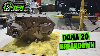 How to disassemble amp assemble a dana 20 transfer case [upl. by Lebezej]