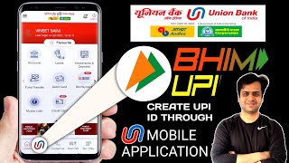 HOW TO CREATE UPI ID IN Union NXT APP  UNION BANK OF INDIA UPI ID CREATION THROUGH U MOBILE APP [upl. by Nev]