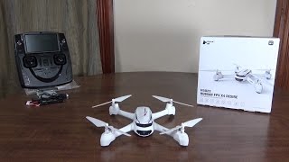 Hubsan  FPV X4 Desire H502S  Review and Flight [upl. by Ivanah]