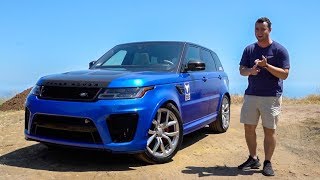 2018 Range Rover SVR Review  Better Than An X5M [upl. by Ityak951]