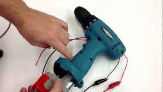 Tutoriel 5  Électronique 1  Moteur et batterie de perceuse [upl. by Harriet]