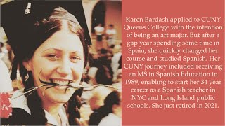 My CUNY Experience Karen Bardash [upl. by Aeht]