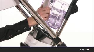 Laurastar  How to rinse your ironing systems boiler [upl. by Itram]