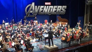 The Avengers Theme Symphony Orchestra LIVE [upl. by Gesner]