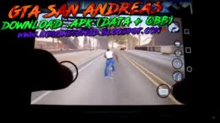 GTA San Andreas  Download Android apk 2019 Data  OBB [upl. by Tadio]