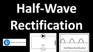 Halfwave Rectification  Electronics [upl. by Shelden]