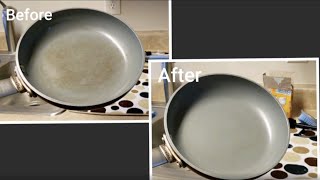 How to clean nonstick pan [upl. by Aisined883]