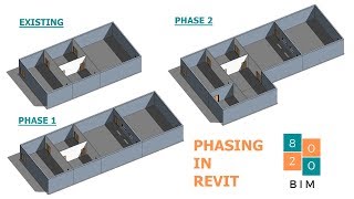 Phasing in Revit  Tutorial with Example Files [upl. by Claudie331]